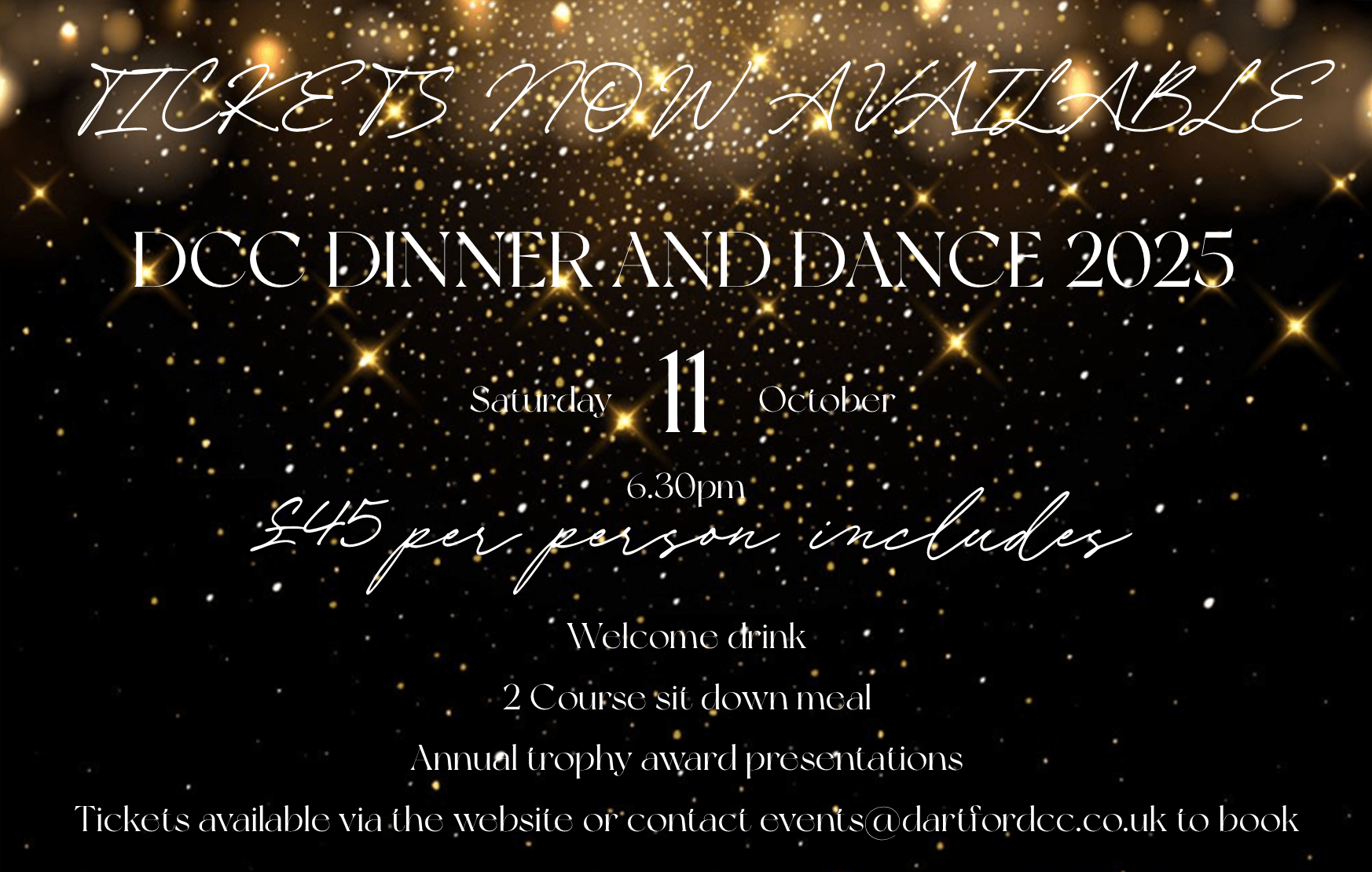 Dinner and dance 2025